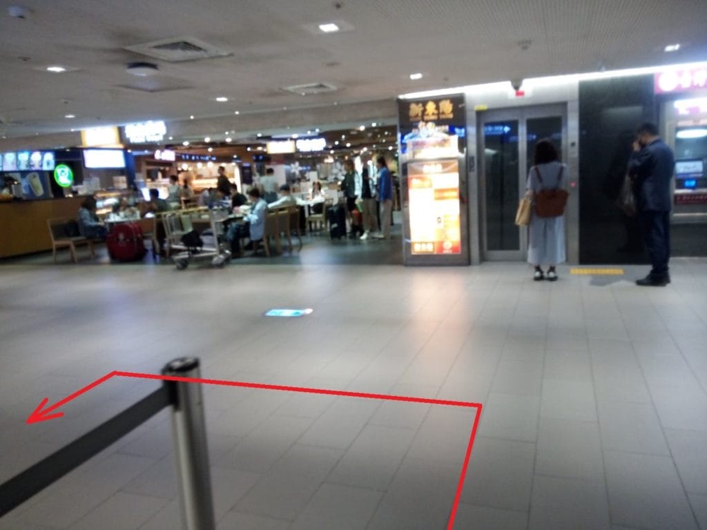 台湾桃園国際空港Ｂ１